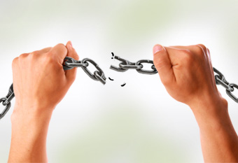 romper cadenas