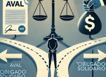 Diferencia entre aval y obligado solidario